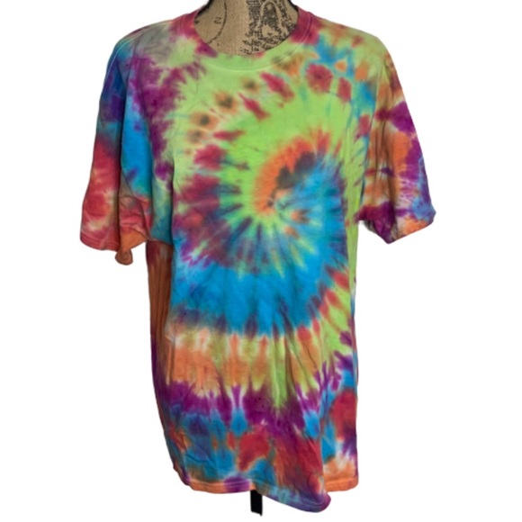Hanes Other - Hands comfortsoft multicolored tie dye t-shirt